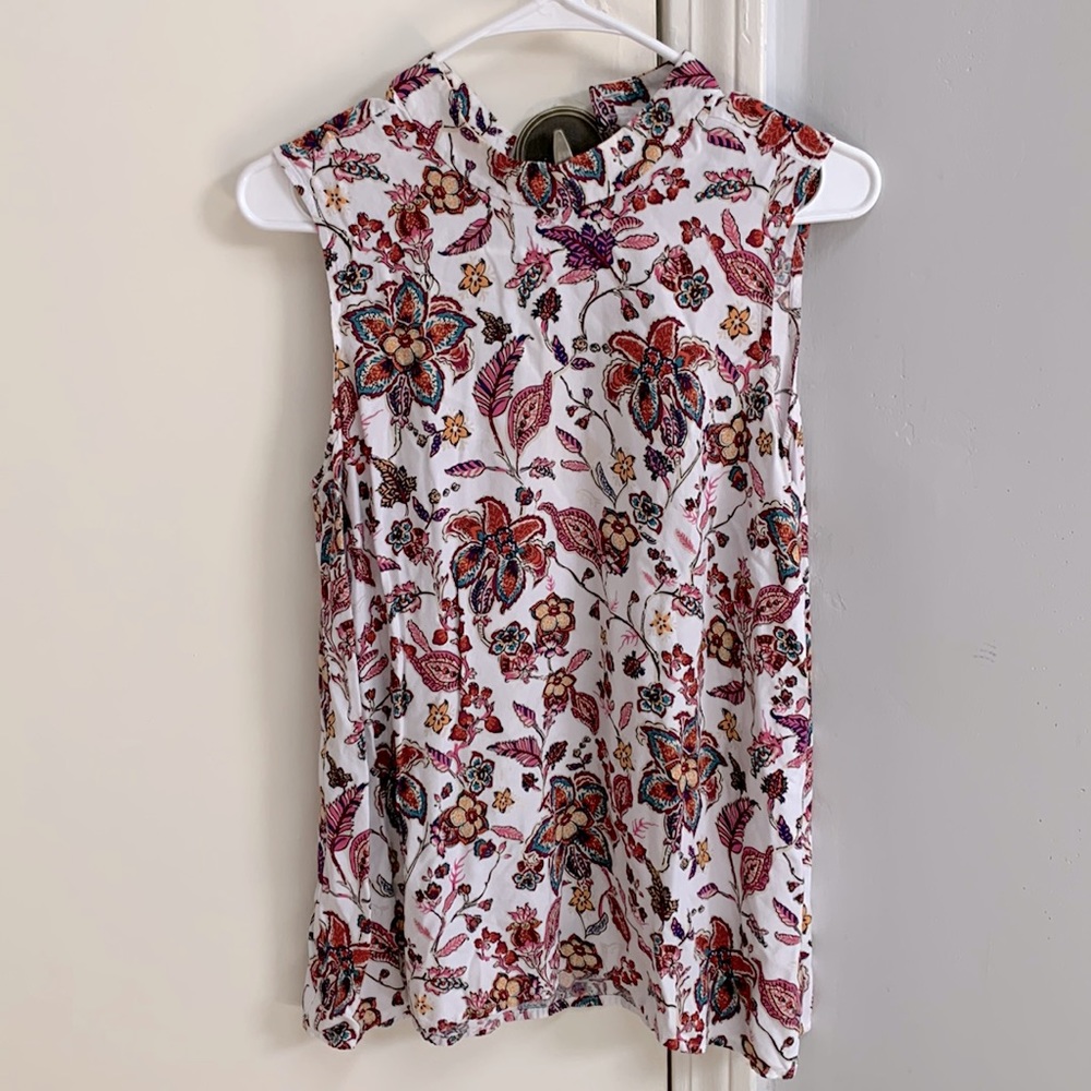Blouse cotton JJill size S sleeveless